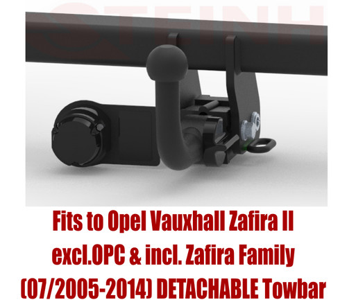 Detachable tow bar for - tow,