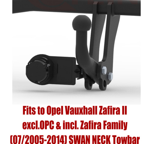 Swan neck tow bar for - tow,
