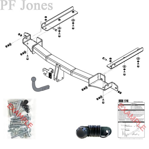 Pct towbar for vauxhall zafira - towbar,