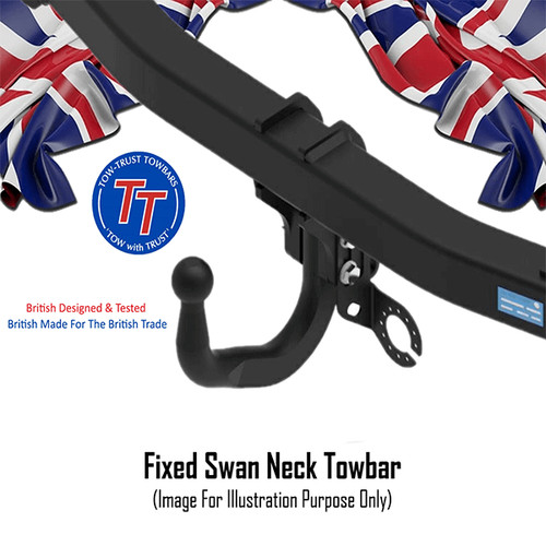 Tow trust fixed swan neck - swan,
