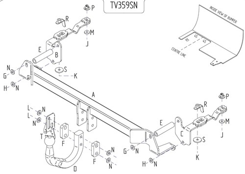 Towtrust swan neck - towtrust,